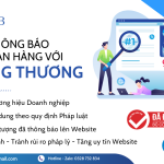 Dịch vụ thông báo website bán hàng online với Bộ Công Thương