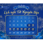 THƯ CHÚC TẾT VÀ THÔNG BÁO LỊCH NGHỈ TẾT NGUYÊN ĐÁN BÍNH NGỌ NĂM 2026!