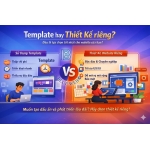 Thiết kế website: Template hay thiết kế riêng?