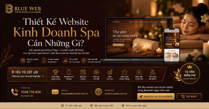 Thiết Kế Website Kinh Doanh Spa Cần Những Gì?