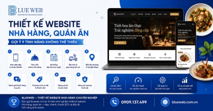 Thiết Kế Website Nhà Hàng, Quán Ăn - Tính Năng Không Thể Thiếu