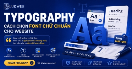 Typography — Cách chọn font chữ chuẩn cho website