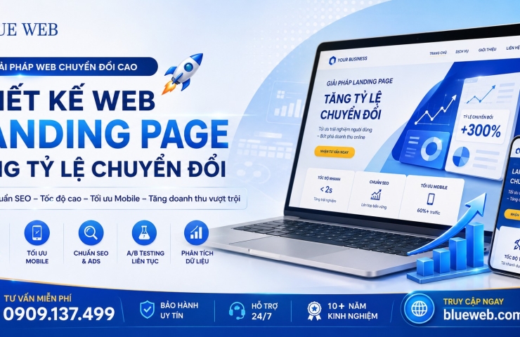 Thiết Kế Web Landing Page Tăng Tỷ Lệ Chuyển Đổi