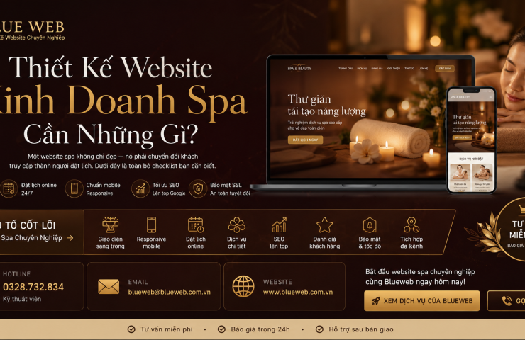 Thiết Kế Website Kinh Doanh Spa Cần Những Gì?