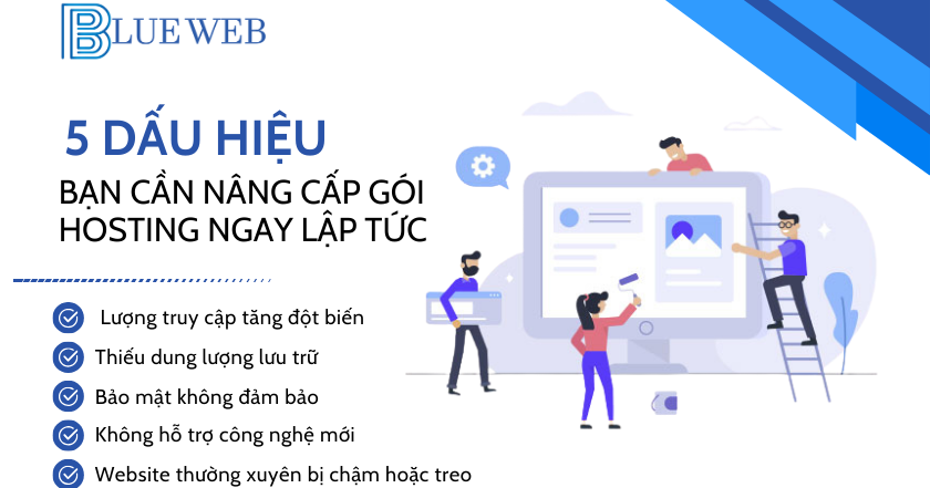 5 Dấu Hiệu Cho Thấy Bạn Cần Nâng Cấp Gói Hosting Ngay Lập Tức