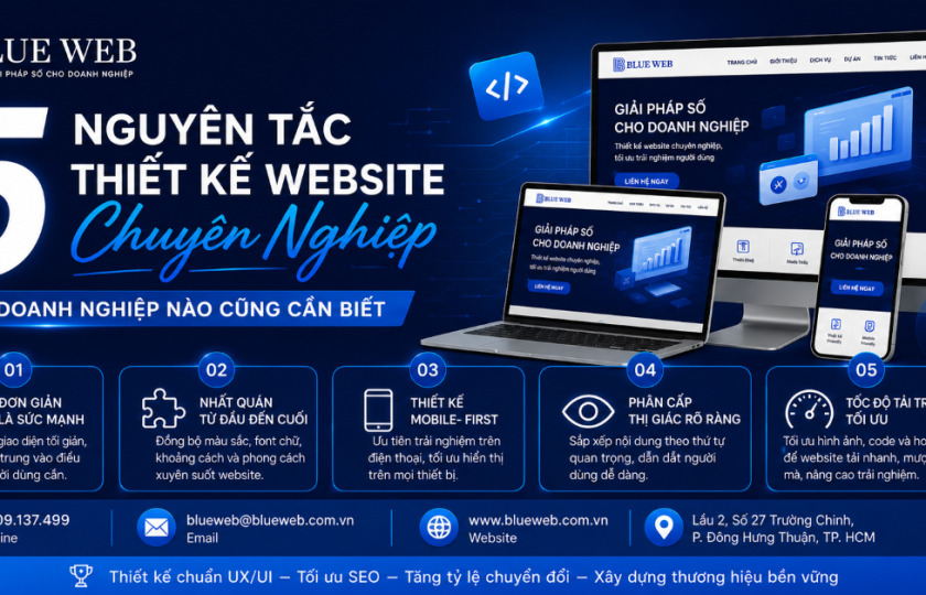 5 Nguyên Tắc Thiết Kế Website Chuyên Nghiệp Mà Doanh Nghiệp Nào Cũng Cần Biết