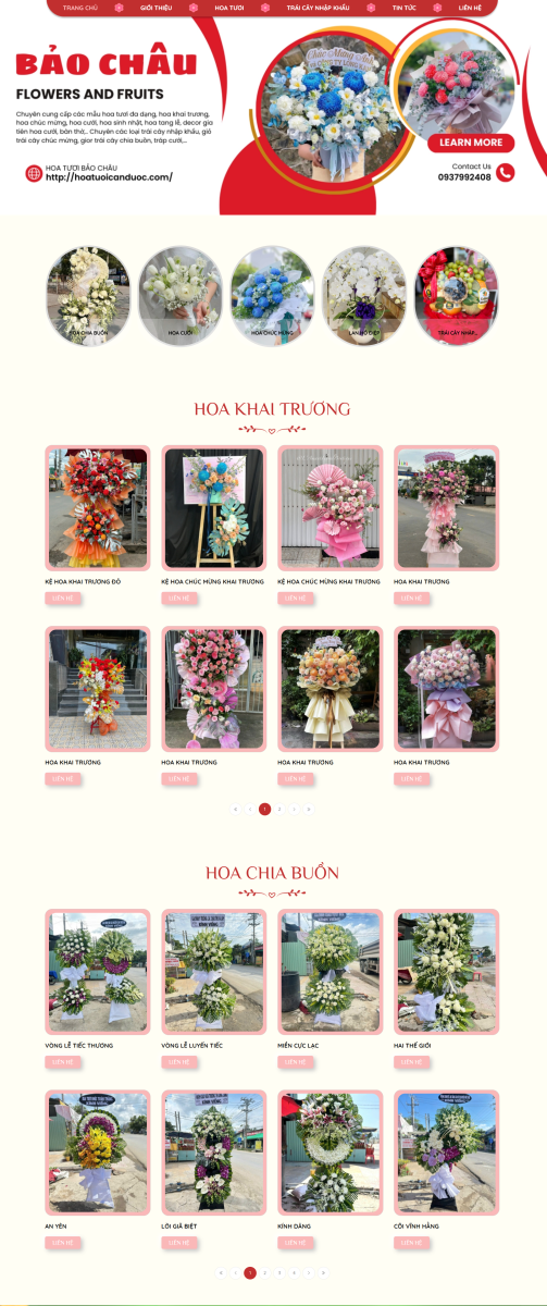 Website Cheng Yuan - Minh Trí BlueWeb