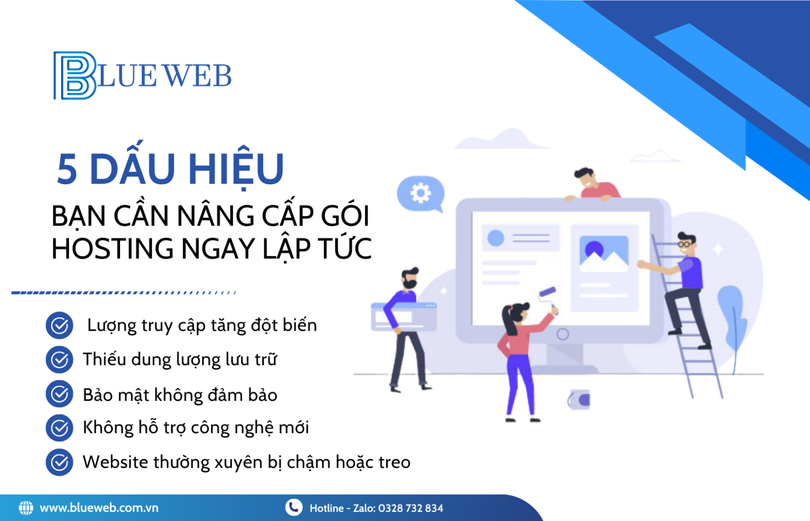 5 Dấu Hiệu Cho Thấy Bạn Cần Nâng Cấp Gói Hosting Ngay Lập Tức